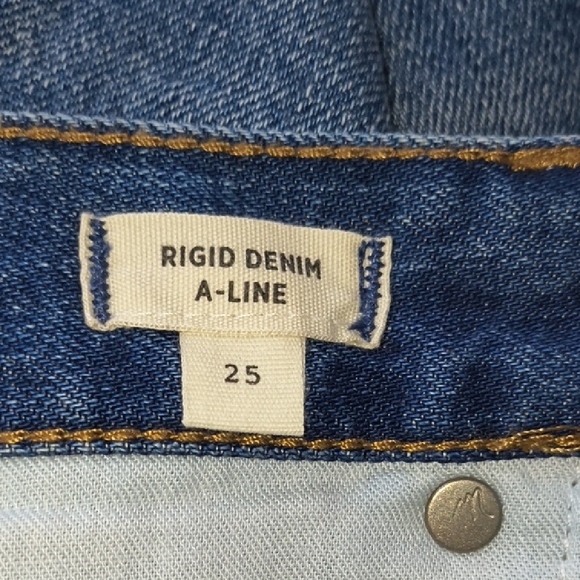 Madewell A Line Mini Denim Skirt - Nwt Holiday Sale🎁 - Picture 5 of 6